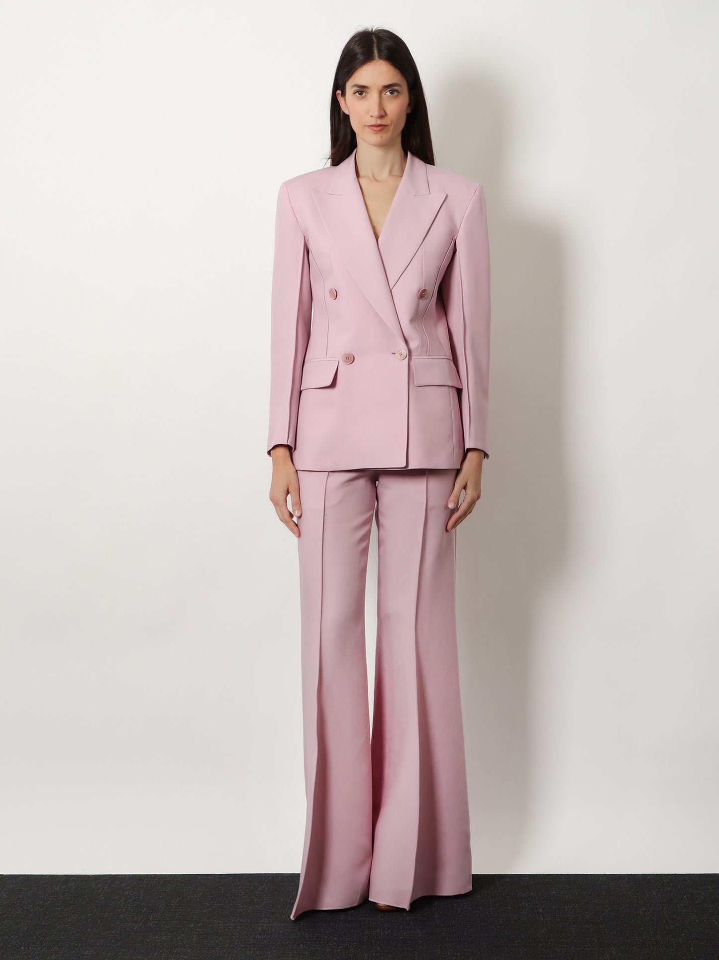 Carmen virgin wool and silk blazer