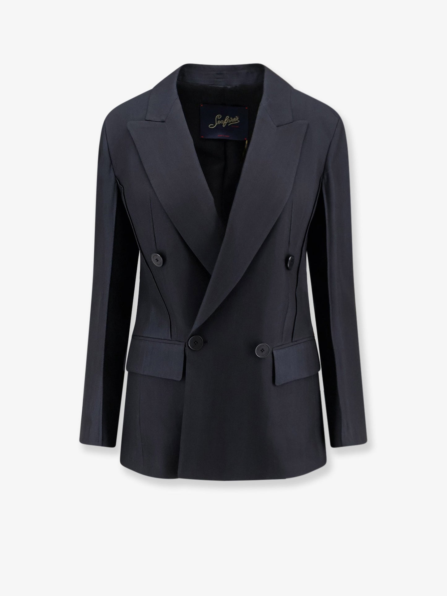 Carmen virgin wool and silk blazer