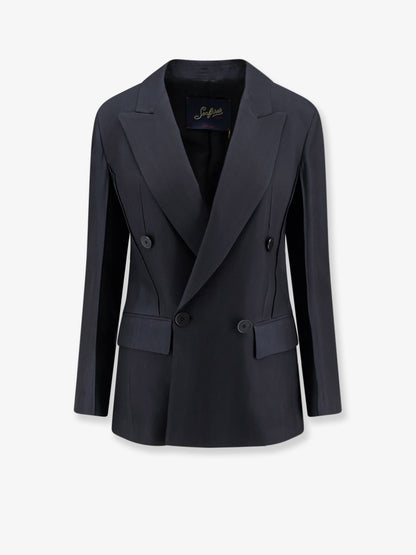 Carmen virgin wool and silk blazer thumbnail