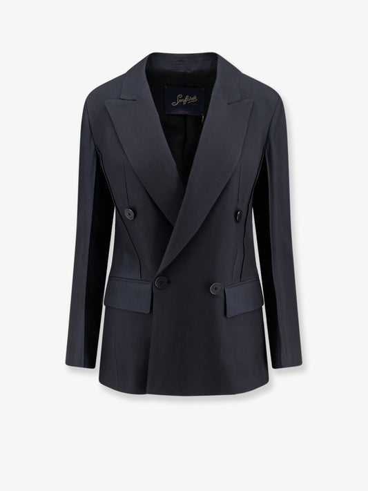 Carmen virgin wool and silk blazer