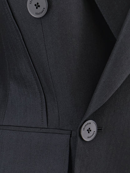 Carmen virgin wool and silk blazer thumbnail