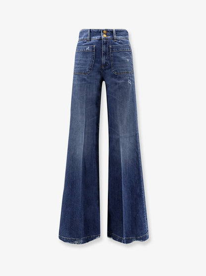 Jane cotton blend jeans thumbnail