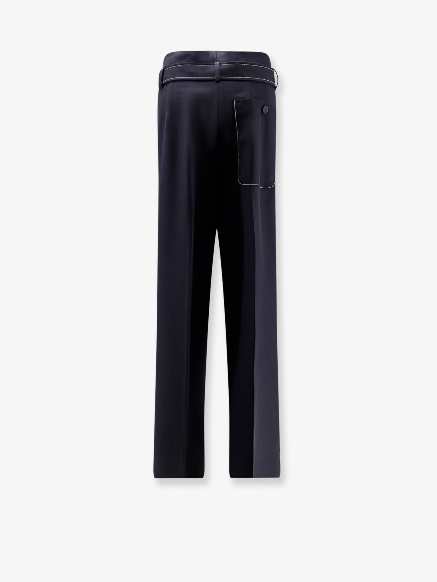 Irony virgin wool trousers
