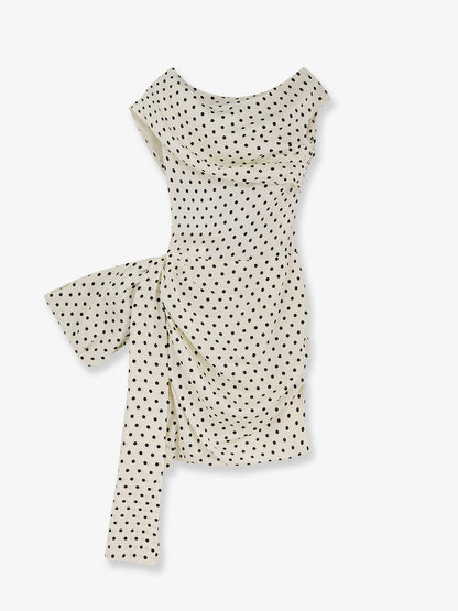 Satin mini dress thumbnail