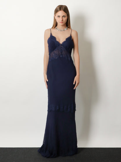 Vestito Maxi in georgette thumbnail
