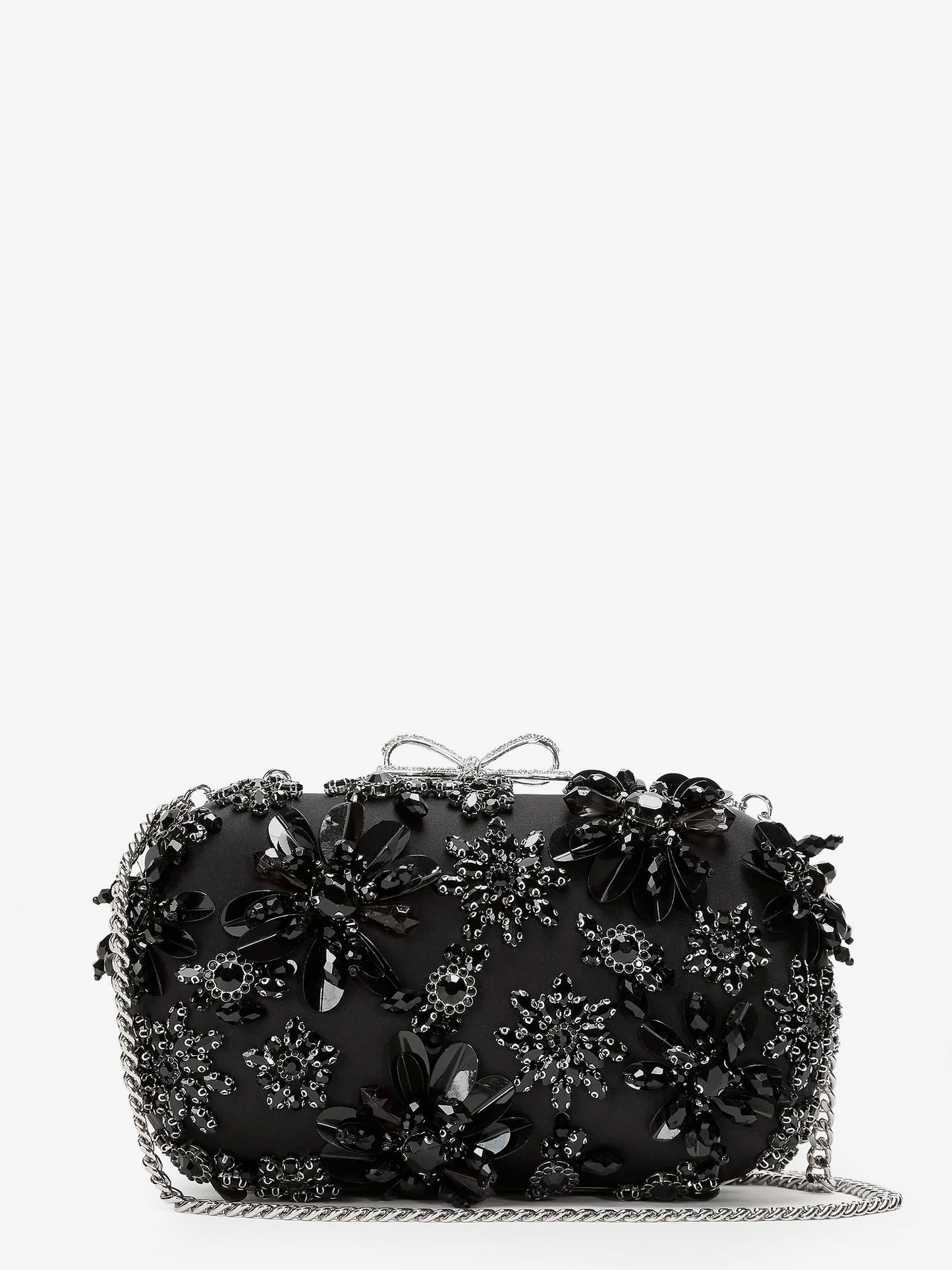 Crystals clutch bag