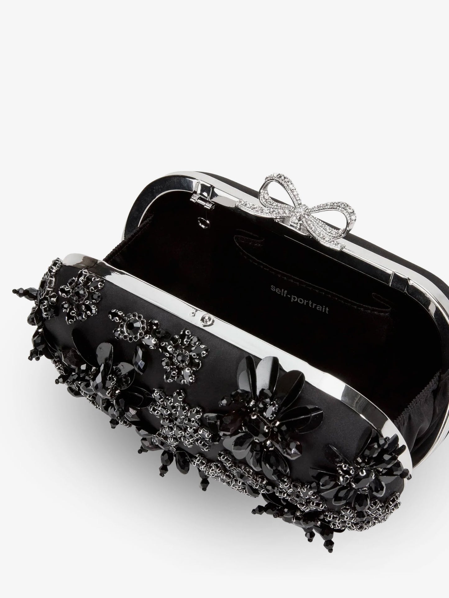 Crystals clutch bag