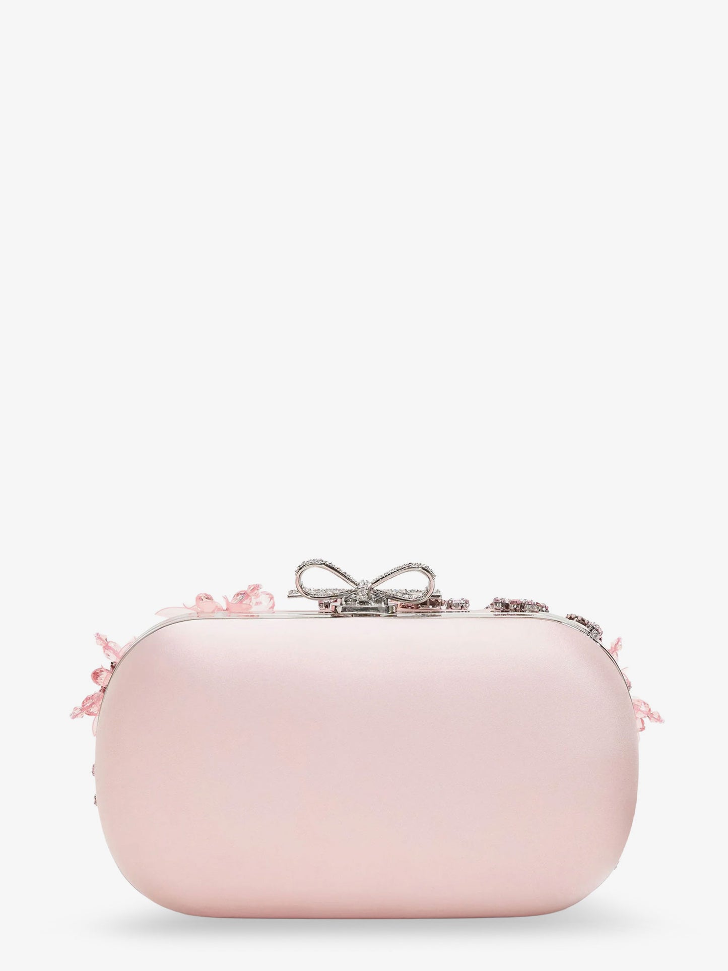 Clutch bag with crystals