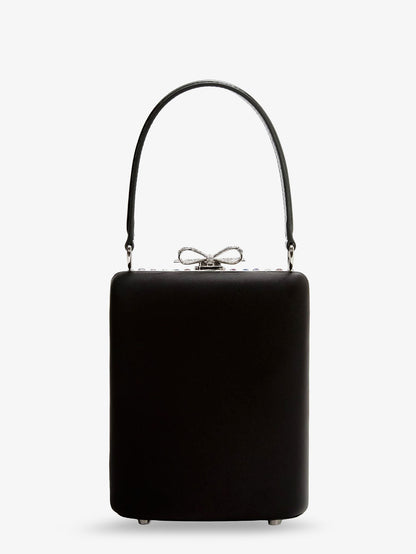 Leather crossbody bag with all-over crystals thumbnail