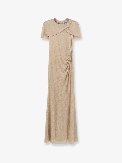 Vestito maxi con strass thumbnail
