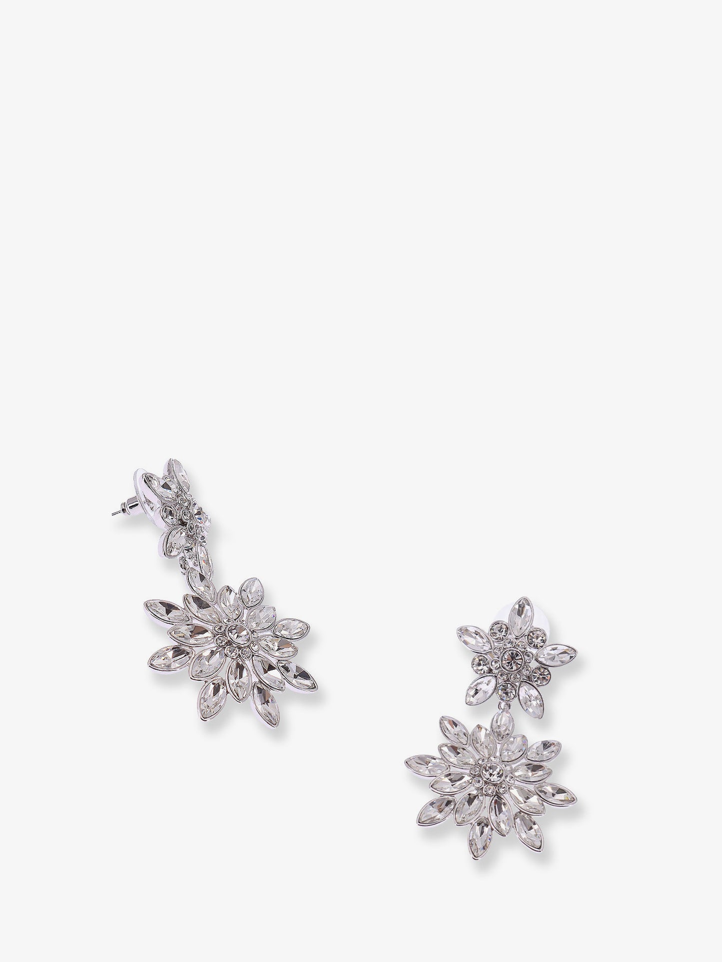 Orecchini in ottone silver