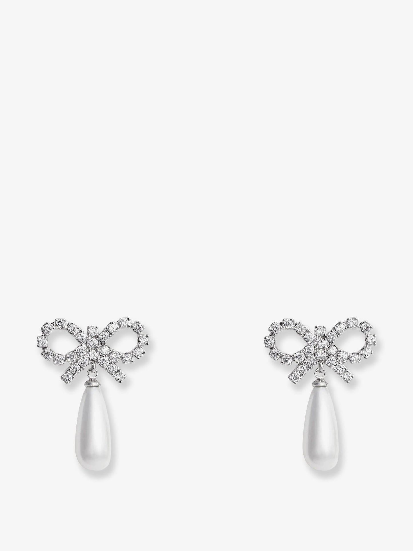 Orecchini in ottone silver