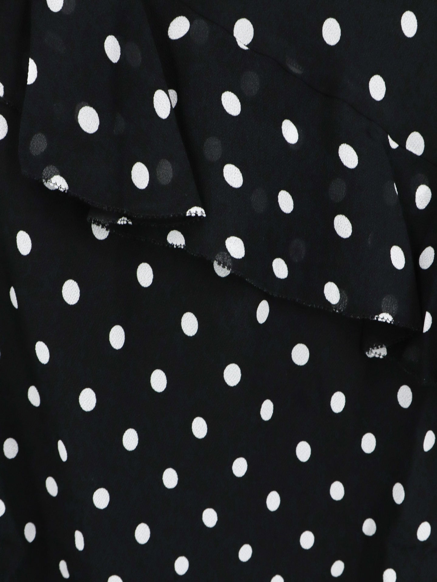 Vestito a pois in viscosa
