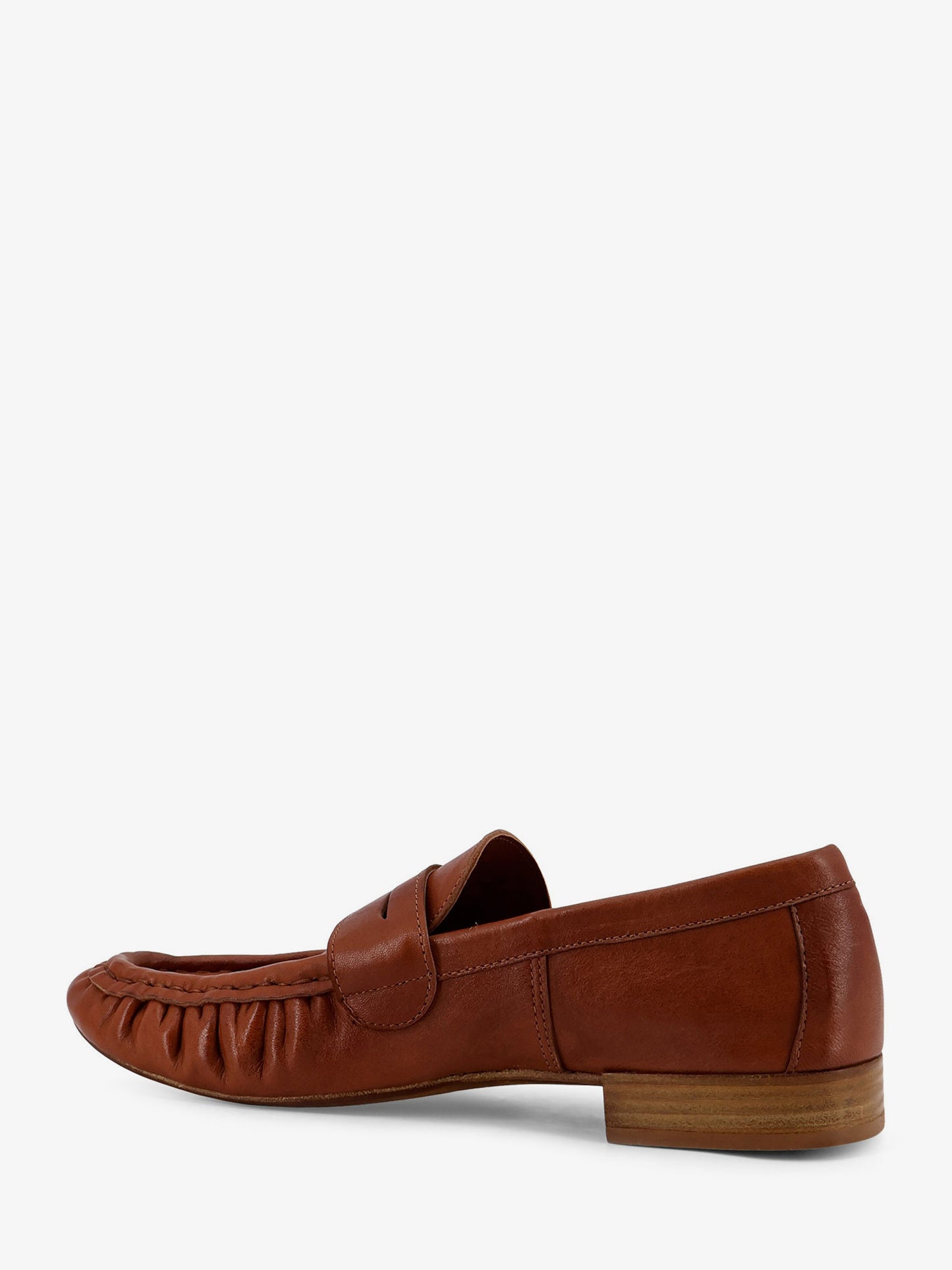 Leather loafers