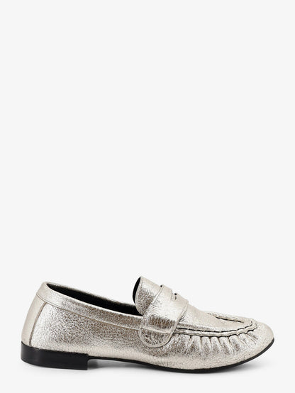 Laminated leather loafers thumbnail