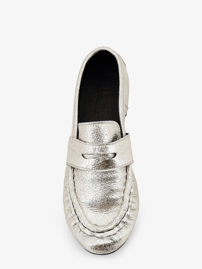 Laminated leather loafers thumbnail