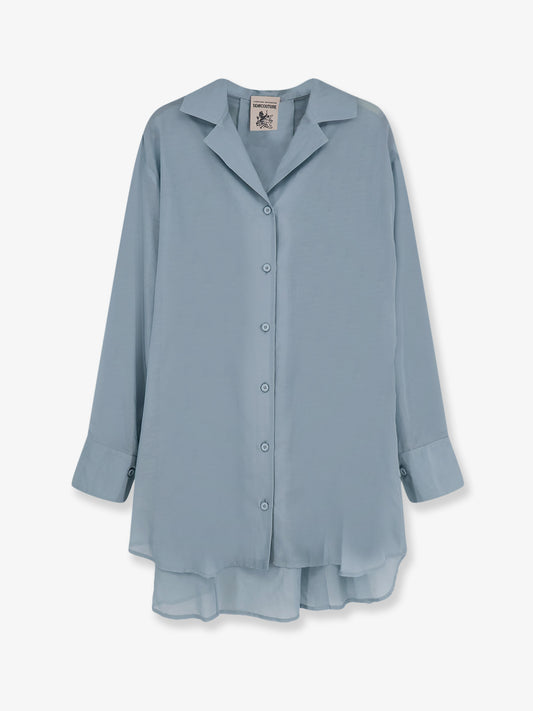 Cotton and silk shirt