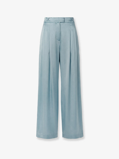 Cotton and silk trousers thumbnail