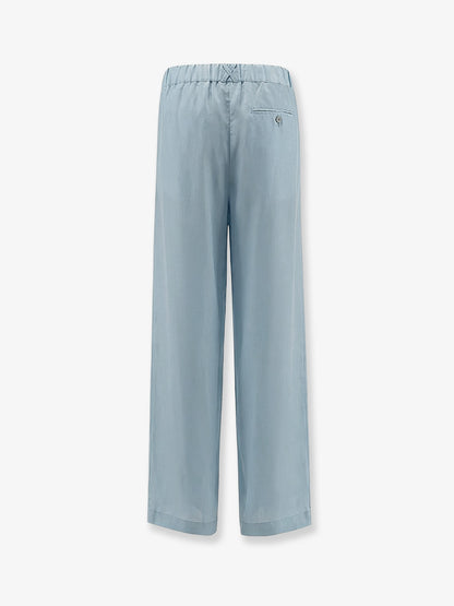 Cotton and silk trousers thumbnail