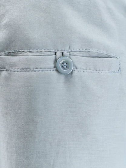 Cotton and silk trousers thumbnail