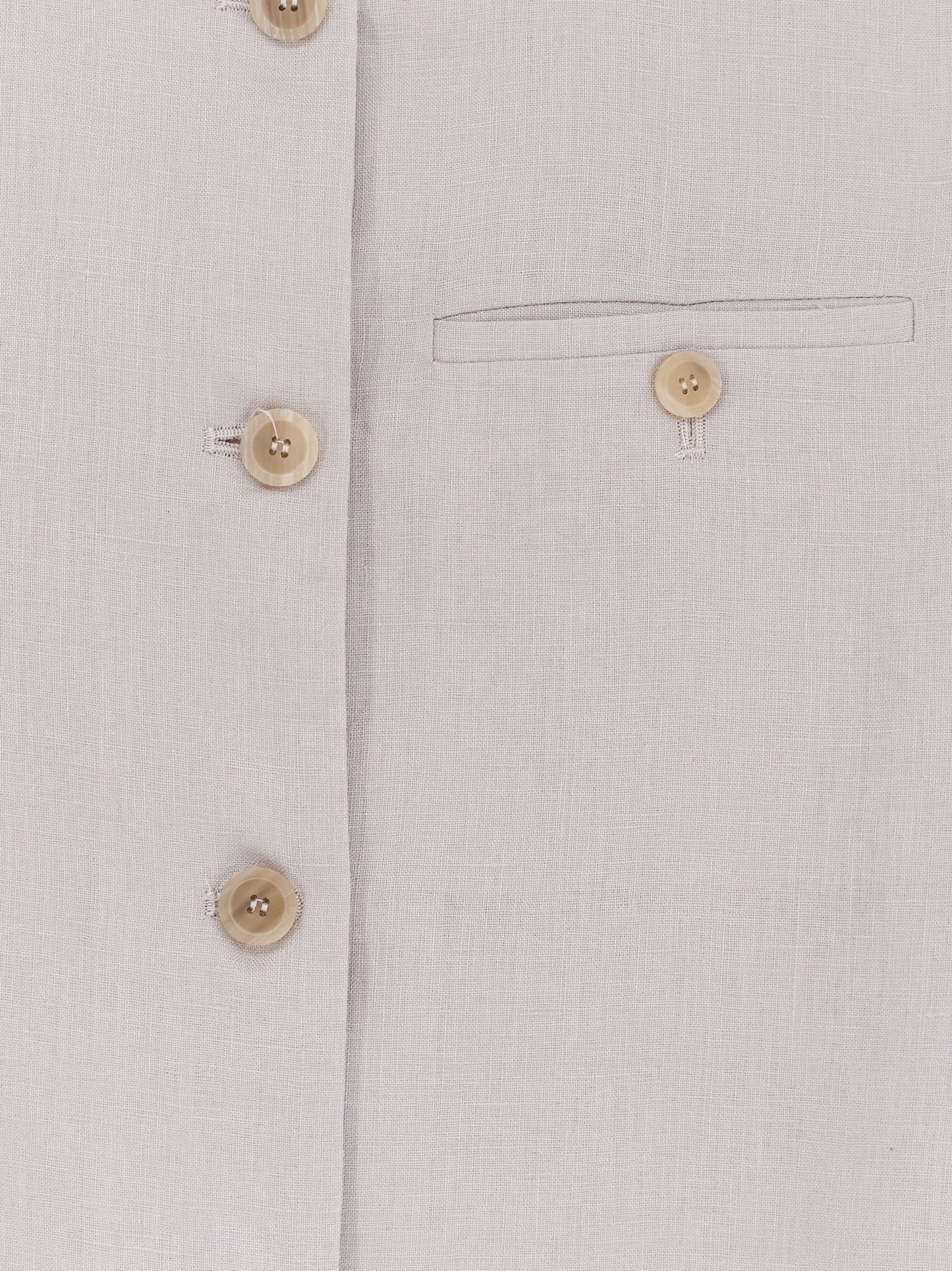 Linen vest