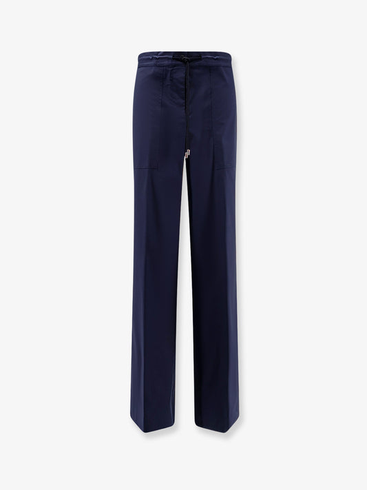 Stretch cotton trousers