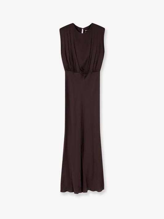 Satin Long Dress