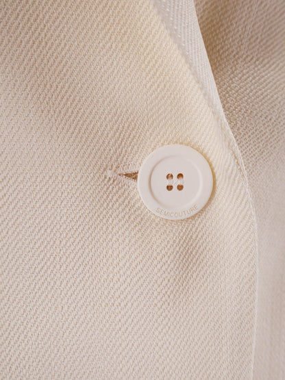 Single-breasted viscose blazer thumbnail