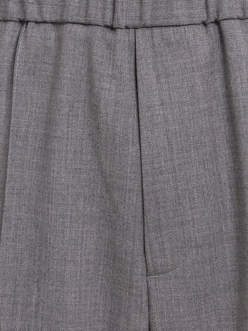 Light wool trousers