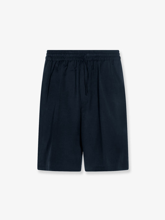 Light wool shorts