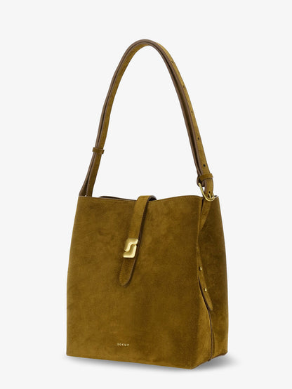 Bello suede shoulder bag thumbnail