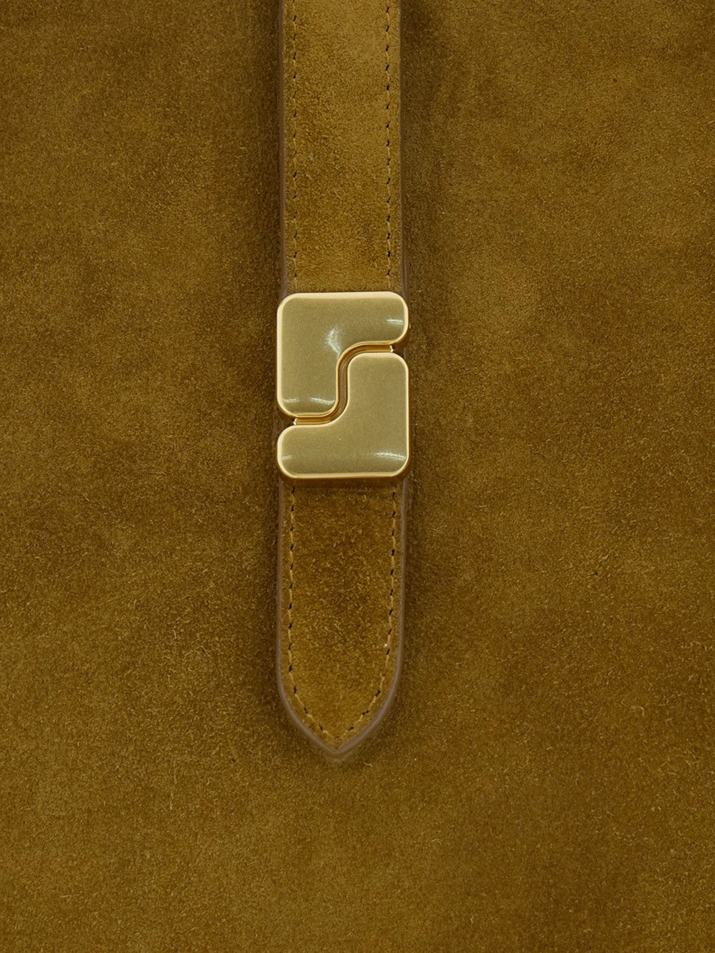 Bello suede shoulder bag