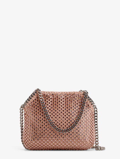 Falabella Mini mesh and crystal crossbody bag thumbnail