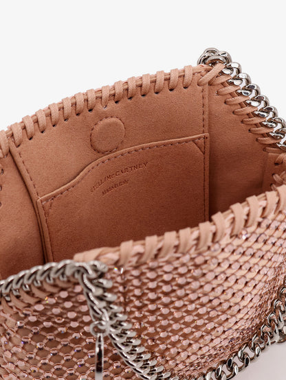 Falabella Mini mesh and crystal crossbody bag thumbnail