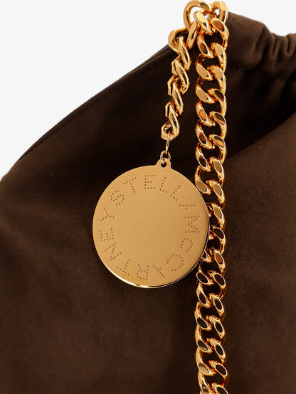 Falabella Medium vegan suede shoulder bag thumbnail