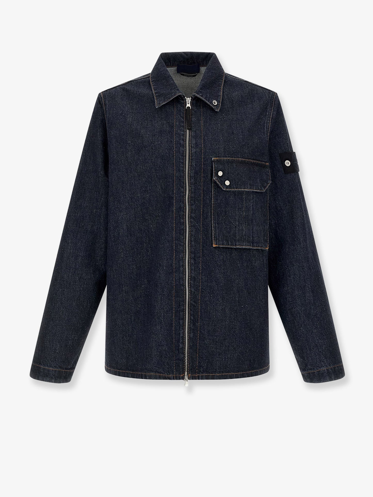 Organic denim jacket