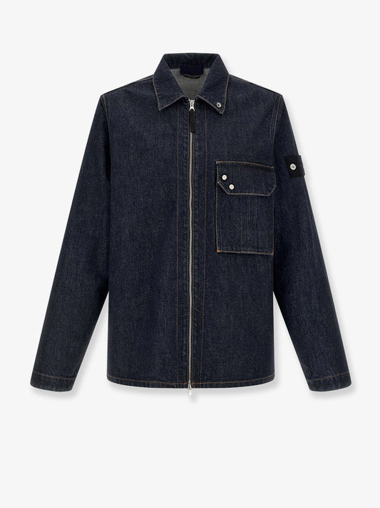 Organic denim jacket