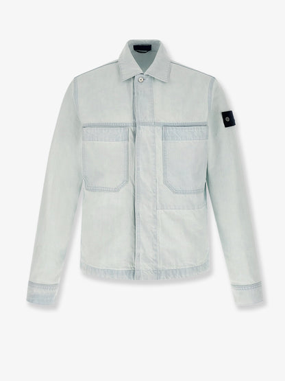 Indigo Denim Ultra-Bleached Jacket thumbnail