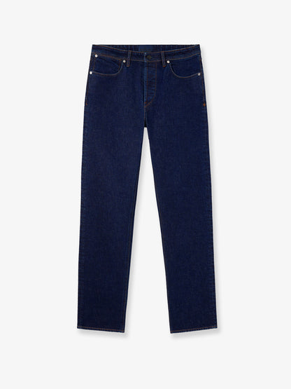 Stretch Indigo Denim-Rinsed Jeans thumbnail