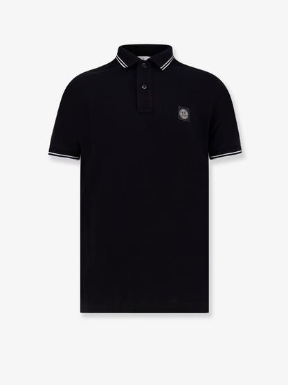 Cotton blend polo shirt thumbnail