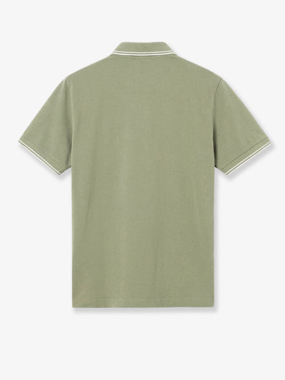 Stretch organic cotton polo shirt thumbnail