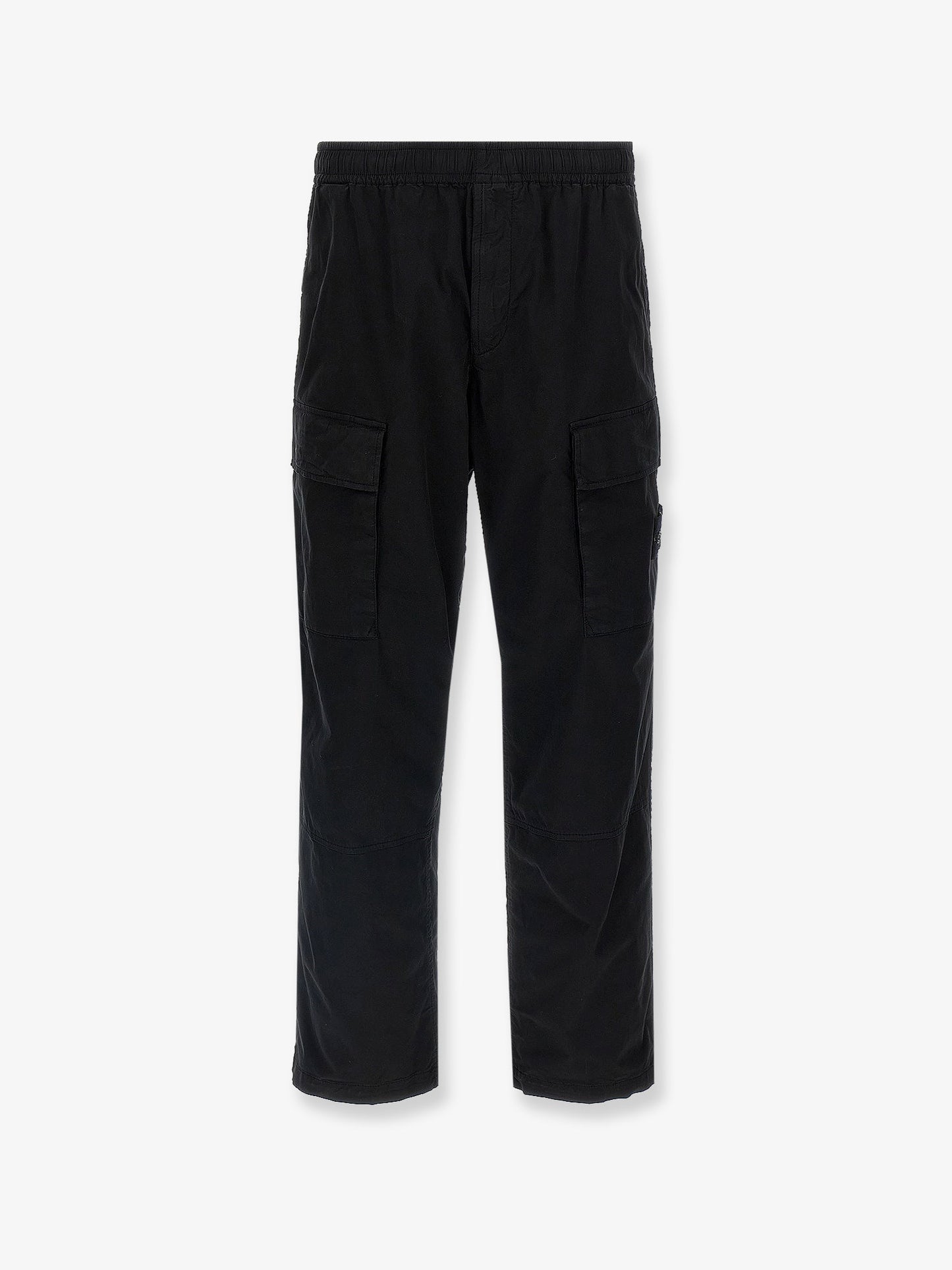 Stretch organic cotton trousers