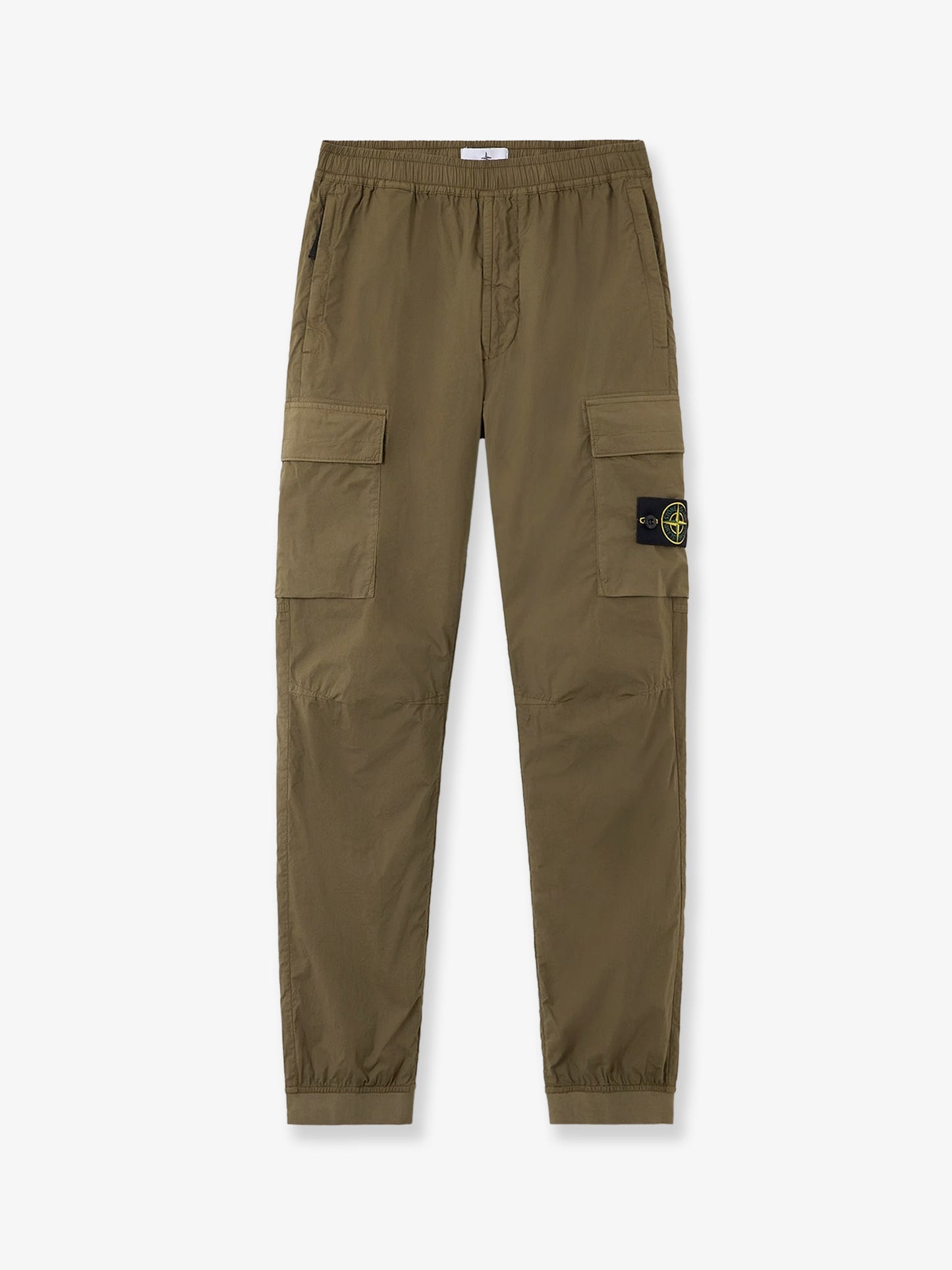 Stretch cotton trousers