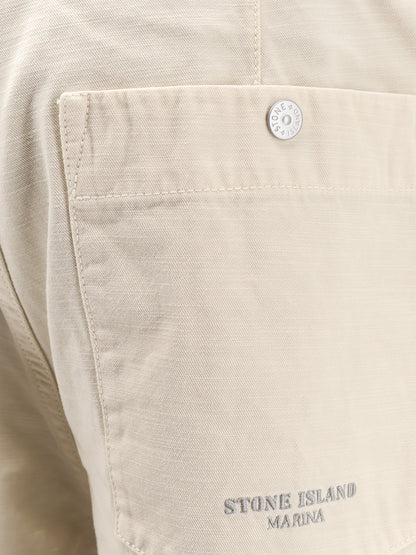 Pantaloni Loose in cotone thumbnail