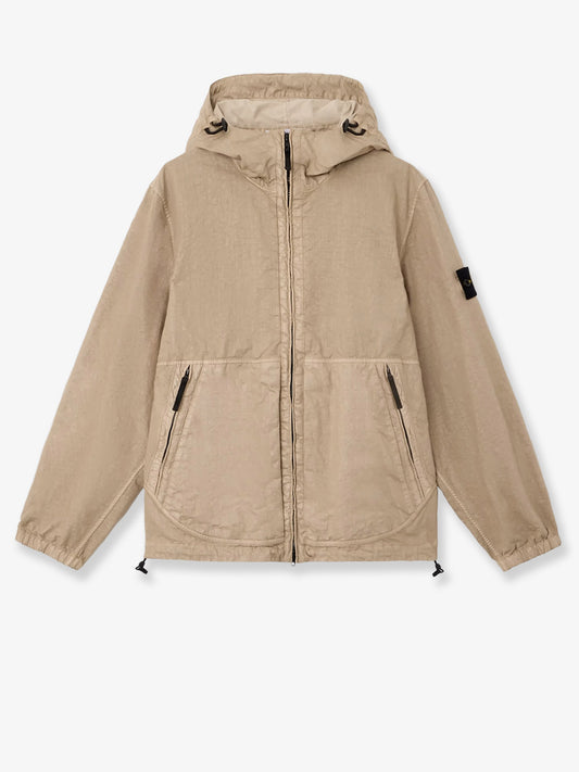 Organic-Look Nylon Panama-TC jacket