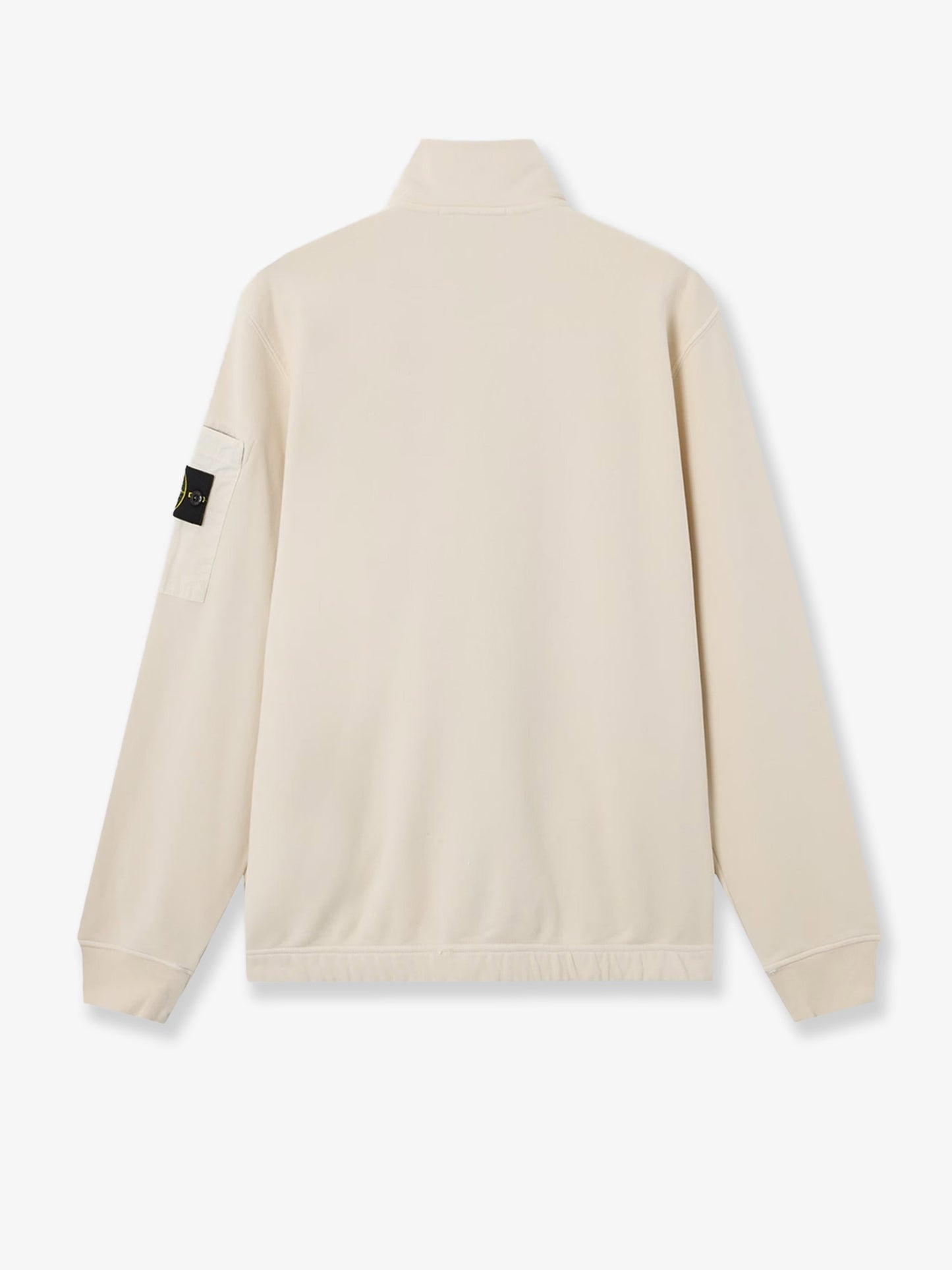 Cotton sweatshirt with zip