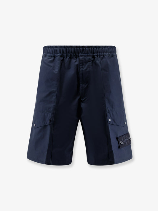 Cotton cargo bermuda shorts