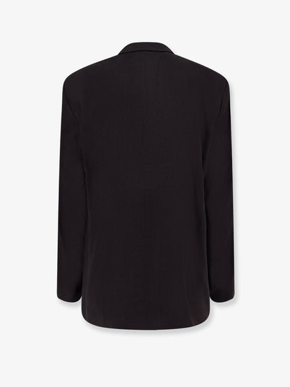 Blazer in viscose and linen blend thumbnail