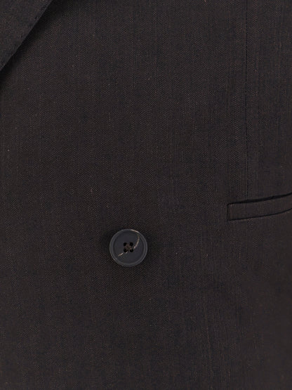 Blazer in viscose and linen blend thumbnail