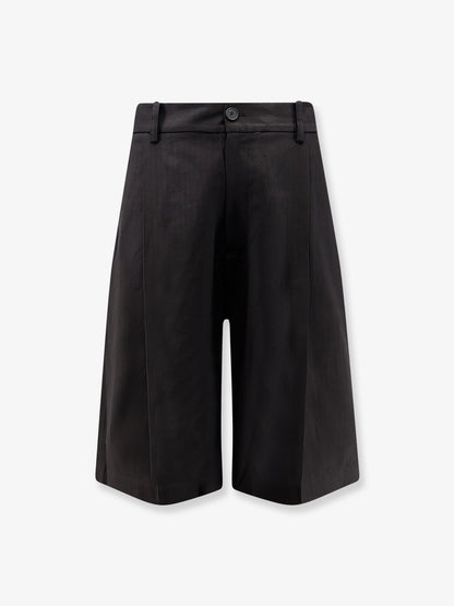 Cotton and linen bermuda shorts thumbnail
